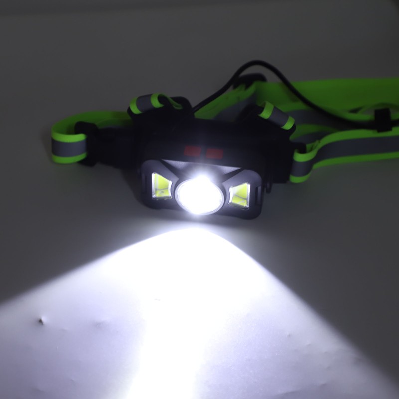 Outdoor Night Running Chest Lights Dual Light Sources IP55 Waterproof