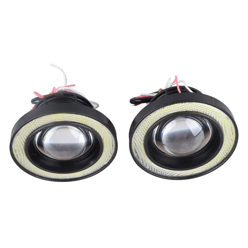 3.5in Car Fog Light Aluminum Housing Waterproof Bright LED Universal