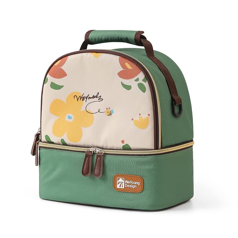ZONADA Insulated Double Layer Breast Milk Cooler Bag - Versatile