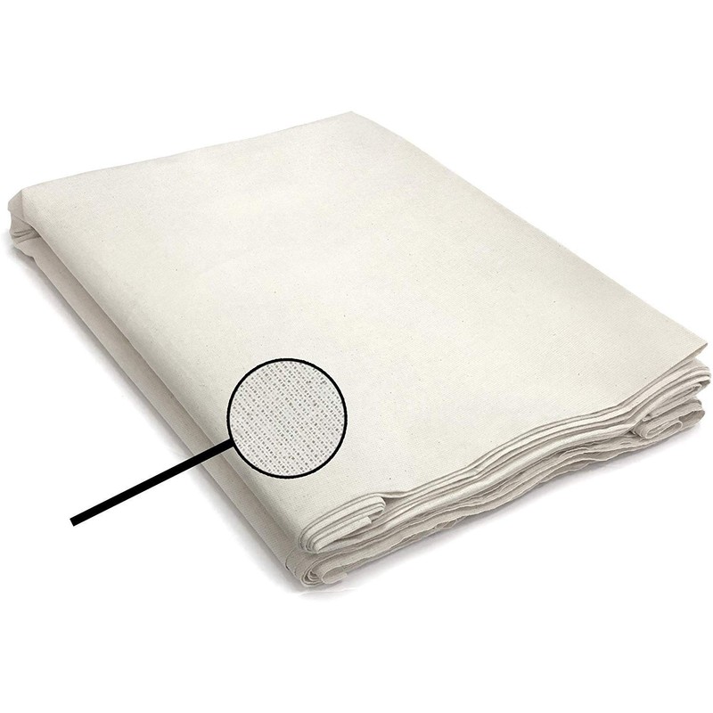 HOMETEX Unbleached Cotton Muslin 63" Wide (30 Meter Roll)