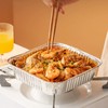 YOUNTHYE 20PCS 9x9 Aluminum Foil Pans Thin Disposable Foil Pans