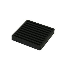 Light Double-Sided Anti-Vibration Muscle, 50-Pack, Rubber Black 75 mm Square 00871864 – 1 WB10 – 71 