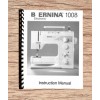 Bernina Model 1008 Operator's Instruction Manual Printed and Comb Bound