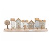 Sifcon International plc Wooden House and Tree Plaque 37cm Home Ornament