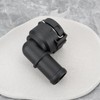 ECSiNG 2 x Coolant Flange 1K0122291H Coolant Hose Connector Compatible