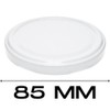 mikken 30 White Lids TO 82/8.5 cm for Preserving Jars