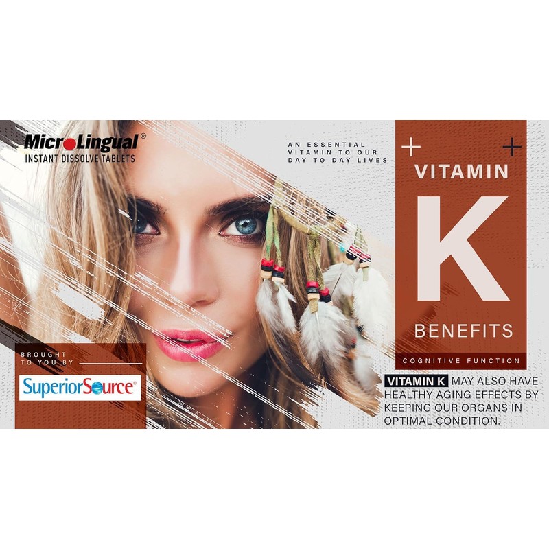 Superior Source K2 (MK-7) 100 mcg, with D3 (5,000 IU)