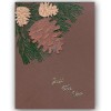 Sweet Grass Stamps PINE CONE Large unmounted rubber stamp, winter,
