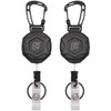 NEO+ 2 Pack Retractable Keychain Heavy Duty, Badge Reels Retractable,