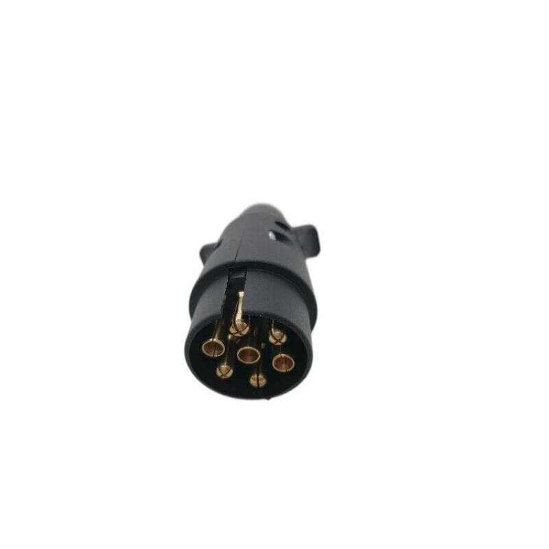 Anhängerstecker 7 Polig PKW KFZ Original 12V Stecker Schraubkontakt