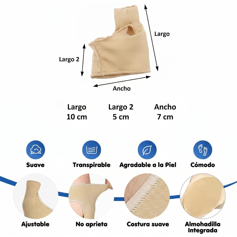 Kit Corrector de Juanetes y Separador de Dedos de los