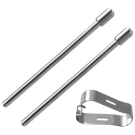 Stylus Pencil Nibs Titanium Alloy Fine Tips Fit for Wacom pro Pen 2 Digital Pen (KP504E) & Fit for Wacom MobileStudio Pro DTHW1320, DTHW1620, Ball Point Fine Tips by GruDawu Update