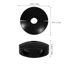 Operitacx Air Hose Rubber Hose Stop for Hose Reel Adjustable Rubber Stopper Durable and Non-Slip for Retractable Hose Reel