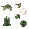 OOTSR 20 Pieces Turtle Figurines, Ocean Animal Small Turtle Realistic