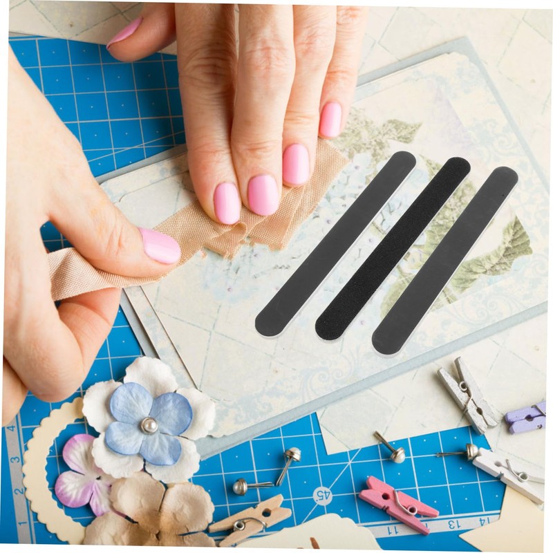 SUPVOX 3pcs Emery Boards and Nail Files for Toenails High
