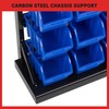 47-Bin Garage Organization Rack (15 Large, 32 Small) - Tabletop