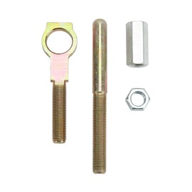 Kodrily Universal Master Cylinder Pushrod, Adjustable Manual Master Cylinder Push Rod, Sturdy Metal Brake Pedal Push Rod Kit, Clutch Master Cylinder Repair Replacement Auto Parts