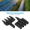 1 Pair T H Branch 4 to 1 Solar Connectors