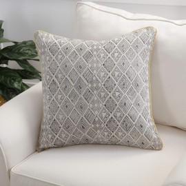 Pillow Perfect Indoor Gypsy Black 18 Inch Throw Pillow, 18" x 18"