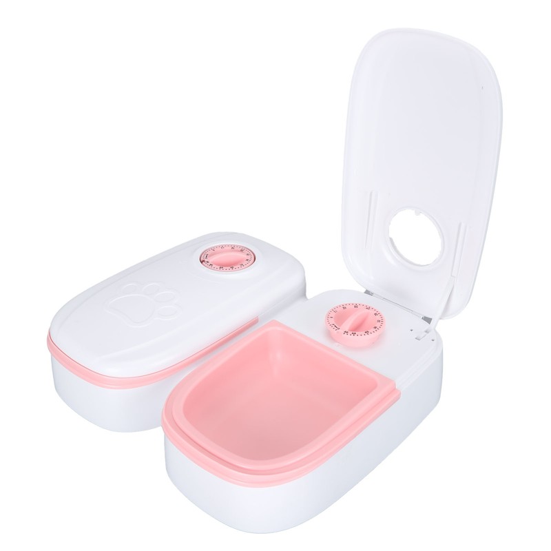 2 Meal Automatic Pet Feeder Large Capacity Smart Timed Dry