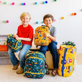 Wildkin Boys' 12-Inch Backpack, Modern Construction, 12 Inch