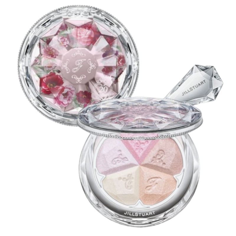 JILL STUART BEAUTY Bloom Mix Blush Highlight Compact Garland With