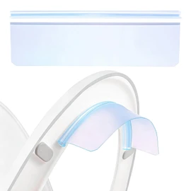 Fenteer Pee Guard for Toilet Seat, Universal Pee Deflector, Portable Toilet Urine Shield, Easy to Clean Guard Toilet Seat Attachment Fits Most Toilet Seats, Toilet Splash Guard for Boys Elderly, A