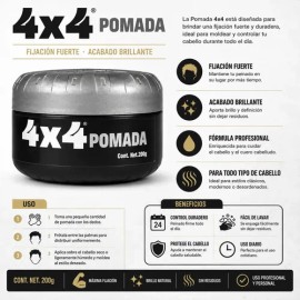 Pomada Para Cabello Profesional 4x4 200g