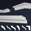 MARBET DESIGN Stucco Moulding Moulding XPS Polystyrene White - Ceiling