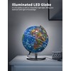Waldauge Illuminated World Globe with Stand, 9" Earth Globes with