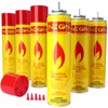 NEON Butane Fuel Refill, 300ml x 6 Cans Ultra Refined