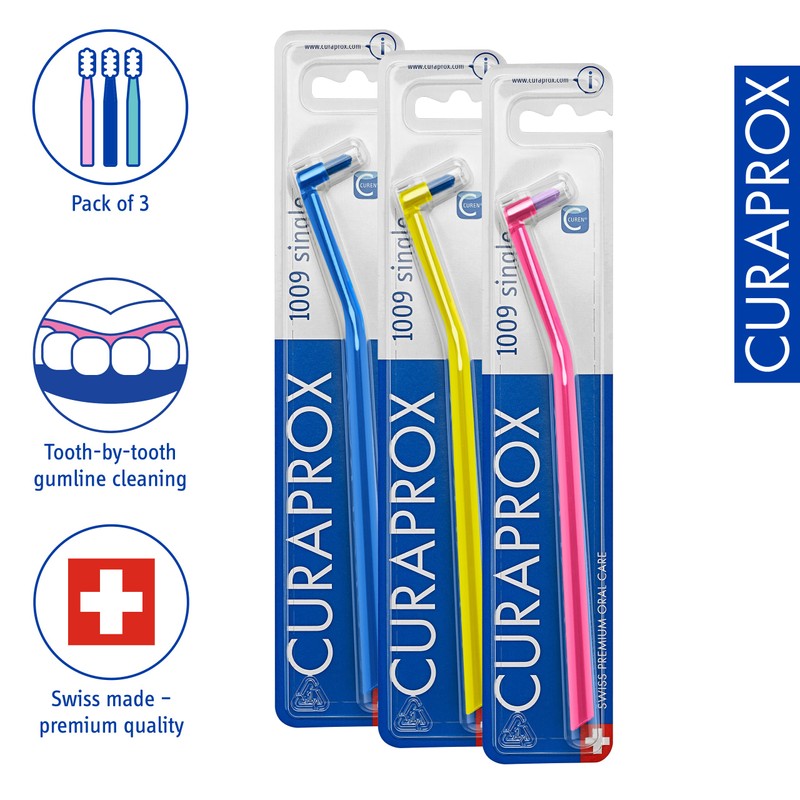 Curaprox CS 1009 Single Brush Pack of 3
