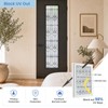 Window Privacy Film, 3D Stained Glass Window Film, 23.6x35.4in