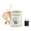 Mud Pie Dad Handprint Mug; 12 oz