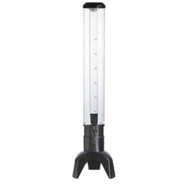 3L/100oz Beer Tower Dispenser with Ice Tube – Stackable and perfect for beer, margaritas, mimosas & cocktails. Ideal for home bars, events, and parties