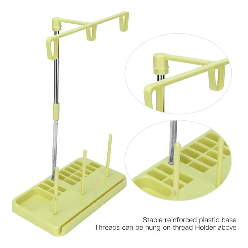 Organizador De Carretes Removible Para Hilo Azul