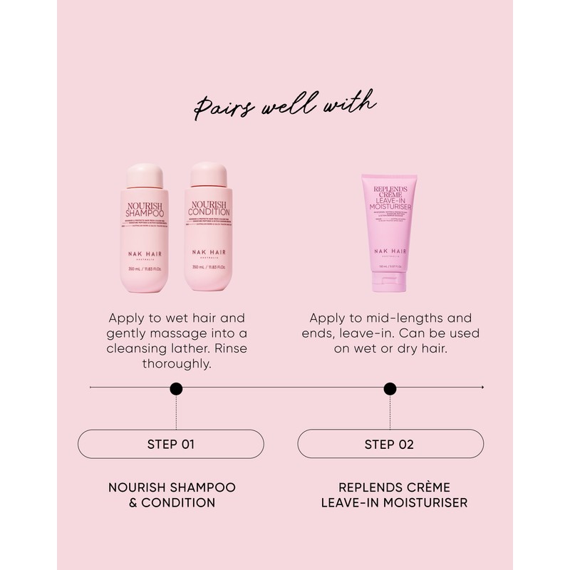 NAK Hair Nourish Shampoo 350ml