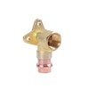 EZ-Fluid (5pc) 1/2" Copper FIP x Propress Drop Ear 90