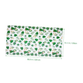 NUOLUX 1PC Hawaiian Tablecloth Home Party Tablecloth Oil Tablecloth Hawaiian Party Tablecloth Party Supplies Home Tea
