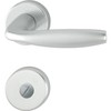 Hoppe Set New York Lever Handle with Rosette WC –