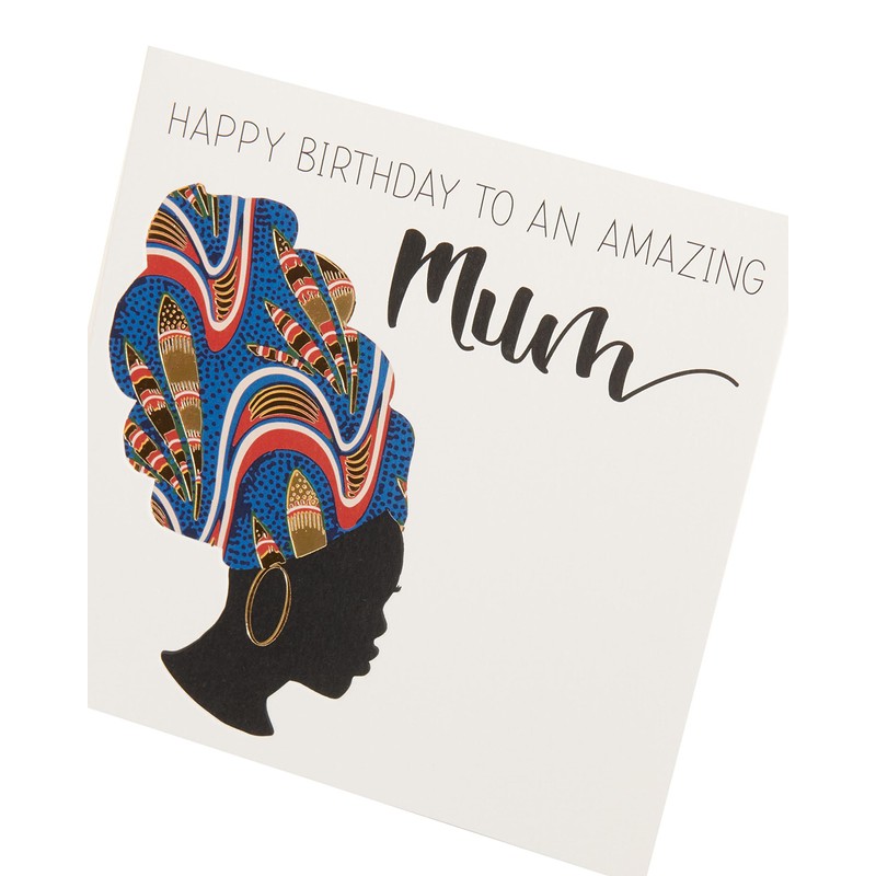 Kindred X Afrotouch - Amazing Mum - Birthday Card