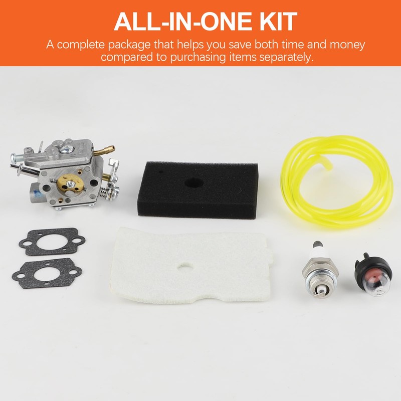 585603801 Carburetor Air Filter Kit for Husqvarna 525BX Leaf Blower