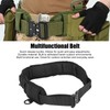 Battle Belt Waist Belt Multifunctional Quick Release Anti Slip Nylon