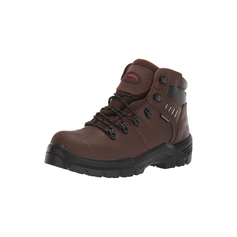 Avenger Mens A7401 Brown 17 EE - Wide