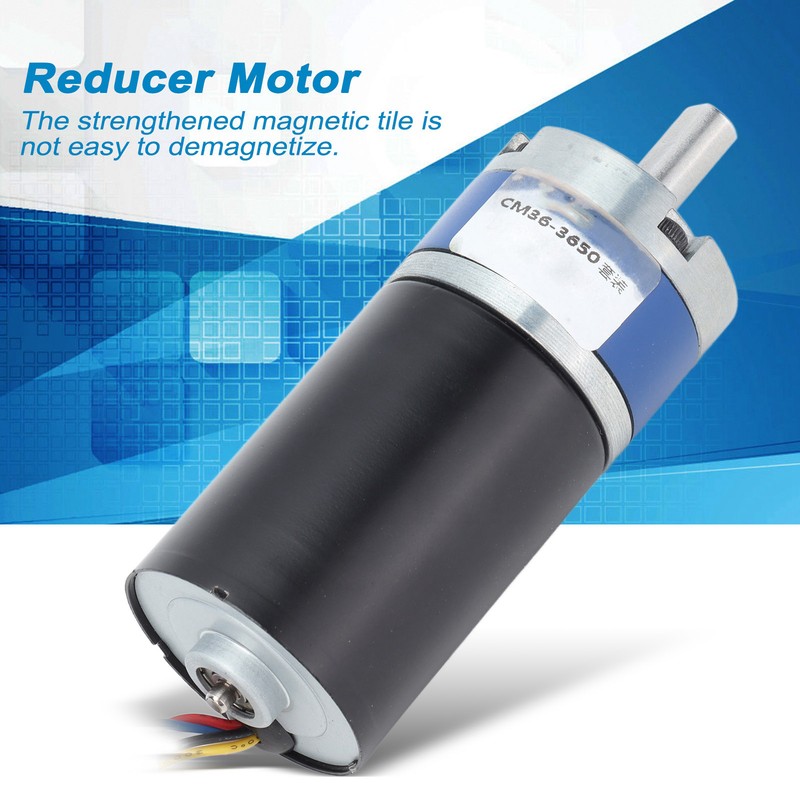 Gear Motor Speed Reduction Planetary Brushless D Shaft DC 12V