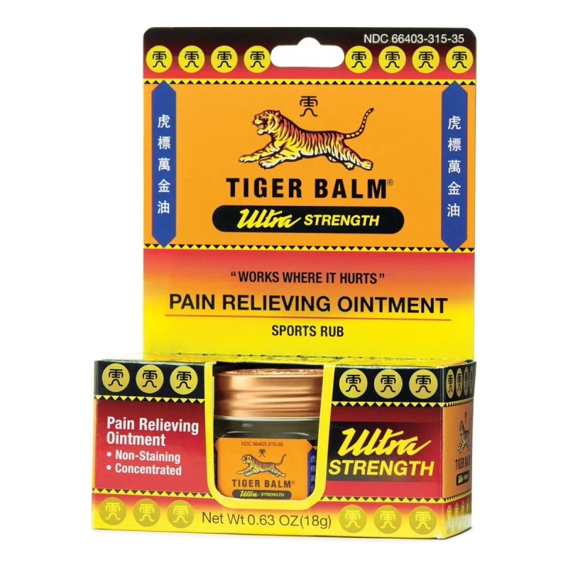Pomada Tiger Balm Ultra Strength 18g Extra Fuerte - Imp