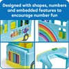 hand2mind Numberblocks Rainbow Counting Bus, Music Toys for Kids Ages