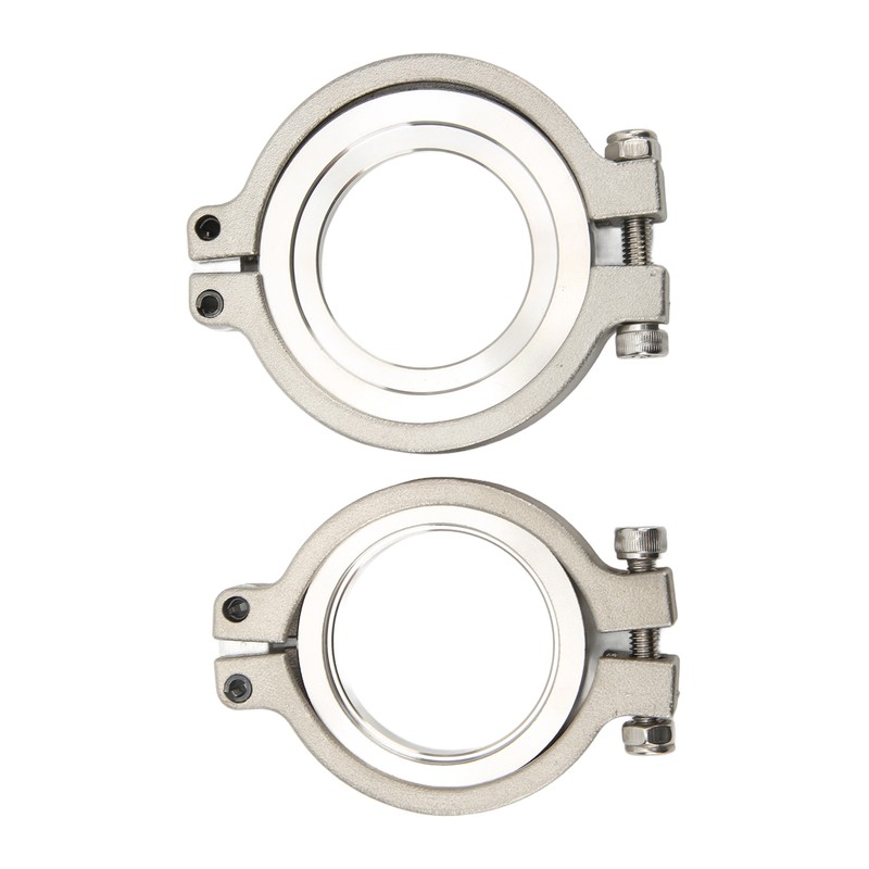 44 mm Wastegate V Band Clamp Set Stainless Steel Inlet