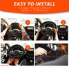 ZONETECH Car Heated Steering Wheel Cover 12V - Vehicle Hand