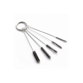Proto (PLOT) Carburetor Cleaning Brush, Set of 5 Sizes, Total Length 3.9 inches (100 mm), Brush Diameter: 0.1 inches (2.5/3.5/4.5/5.5/6.5 mm)